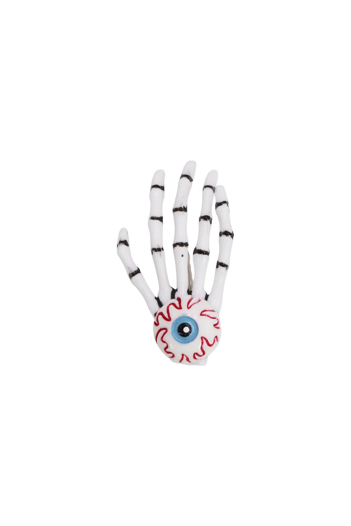 Halloween Skeleton Hands Resin Pinch Hair Clip