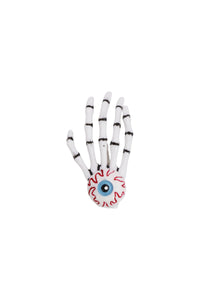 Halloween Skeleton Hands Resin Pinch Hair Clip
