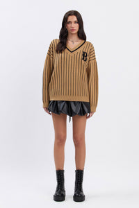 Pleather mini balloon skort w/ drawstring