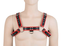 Chest Harness - Deluxe Bulldog PVC Vegan Leather