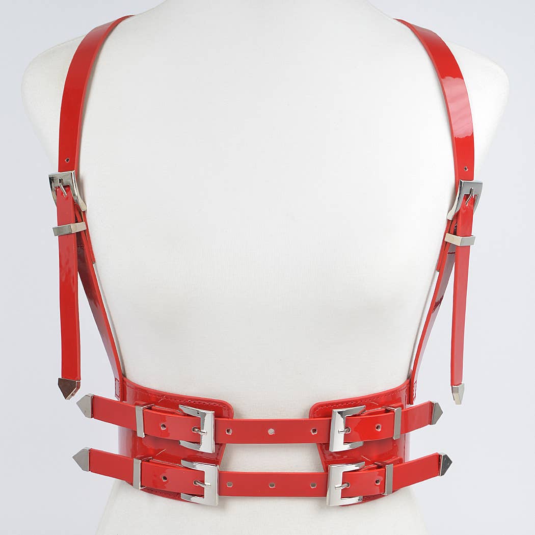 Men’s Faux Leather Harness