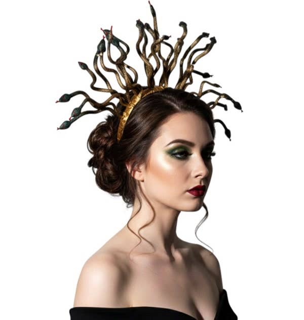 Medusa Snakes Headband