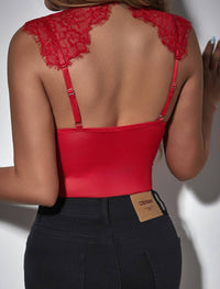 Lace Shoulder Bodysuit