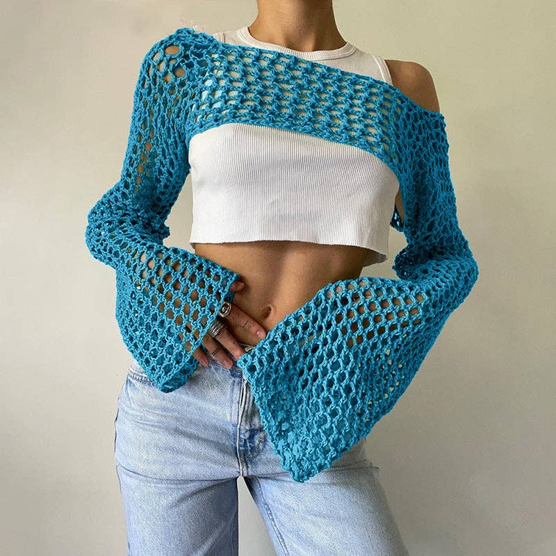 Mens Sleeves Knit Top