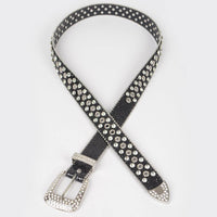 Rhinestone Multi Metal Glitter Belt