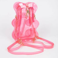 Transparent Teddy Bear Backpac
