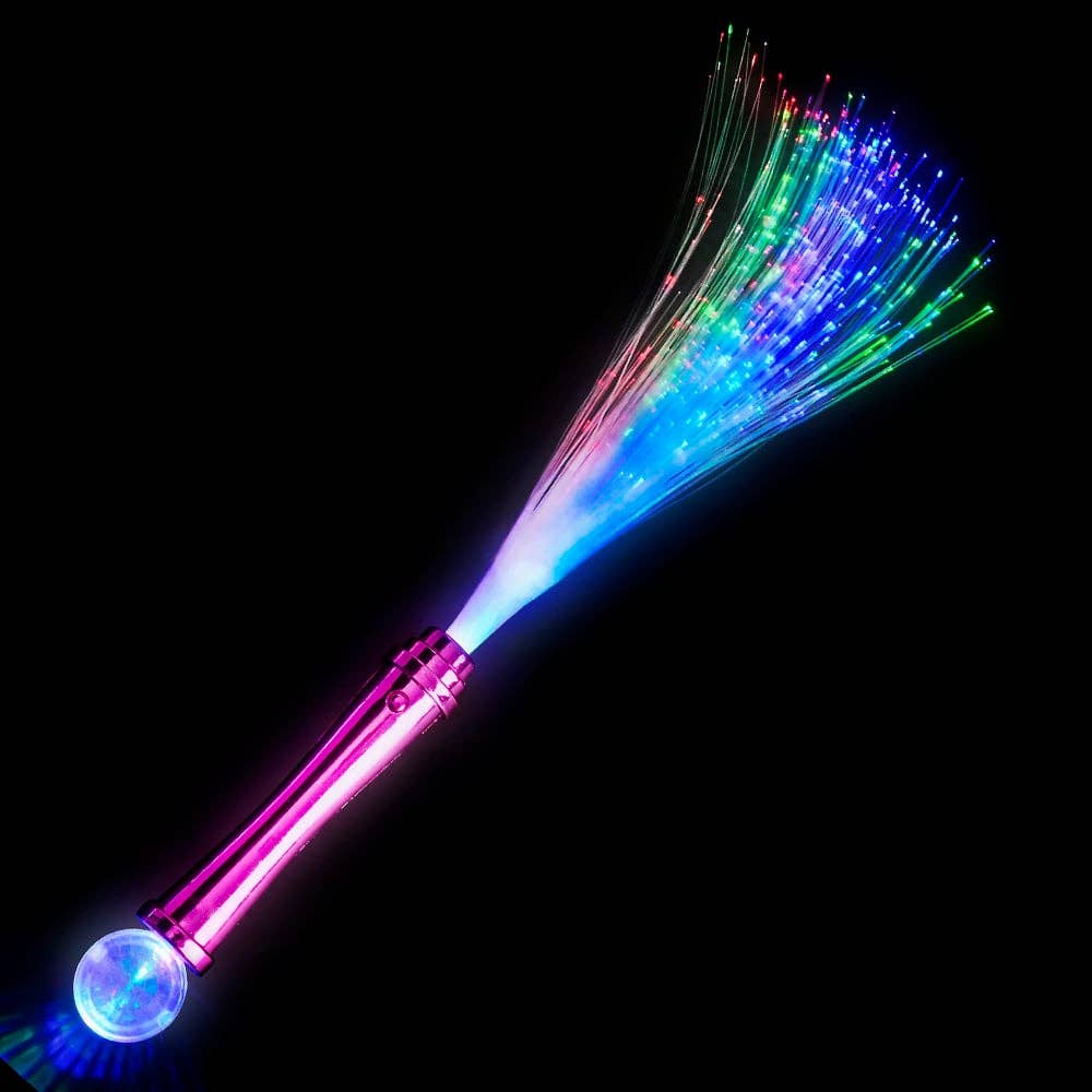 15" MAGIC BALL FIBER OPTIC WAND