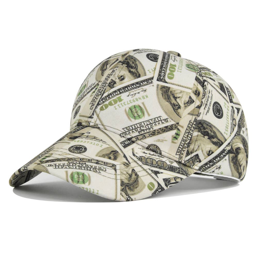 Dollar print cap