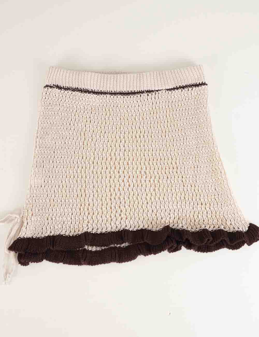 Knit crochet Top or Skirt