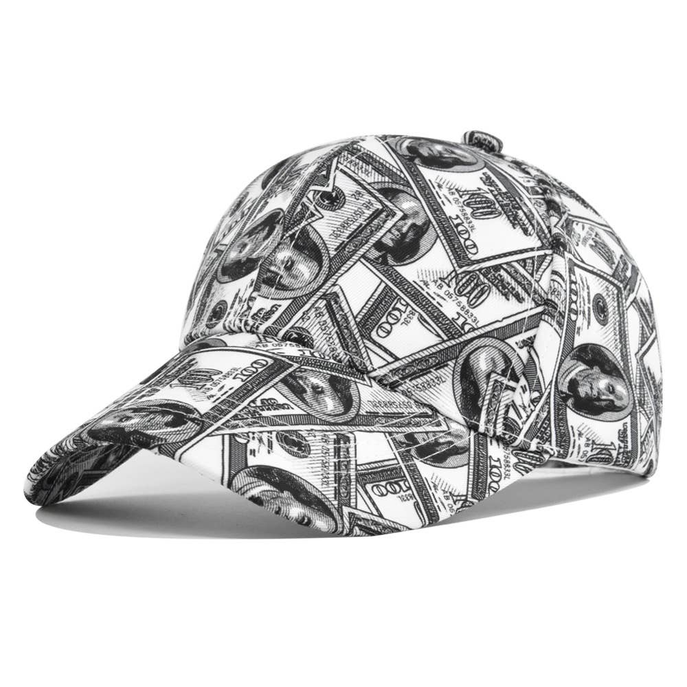 Dollar print cap