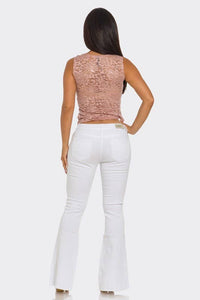 Lace Sleeveless Top