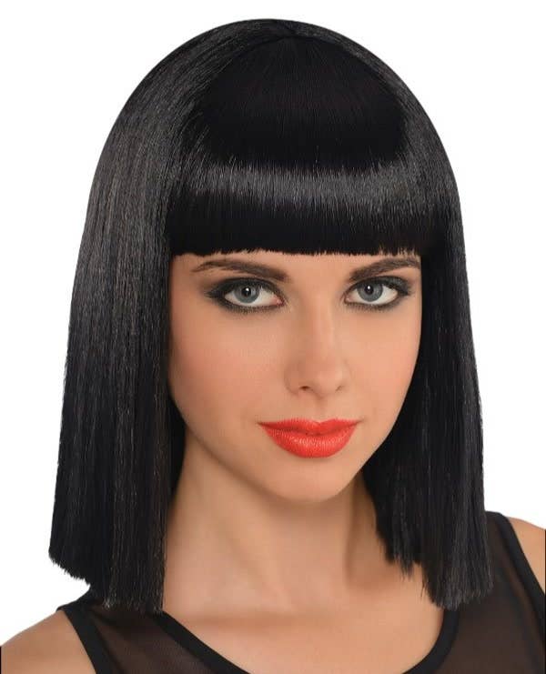 Black Blunt Bob Wig