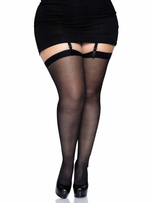 Plus Dex Sheer Stockings