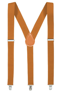 Slim Elastic Sweatband Clip-On Y-Back Suspenders
