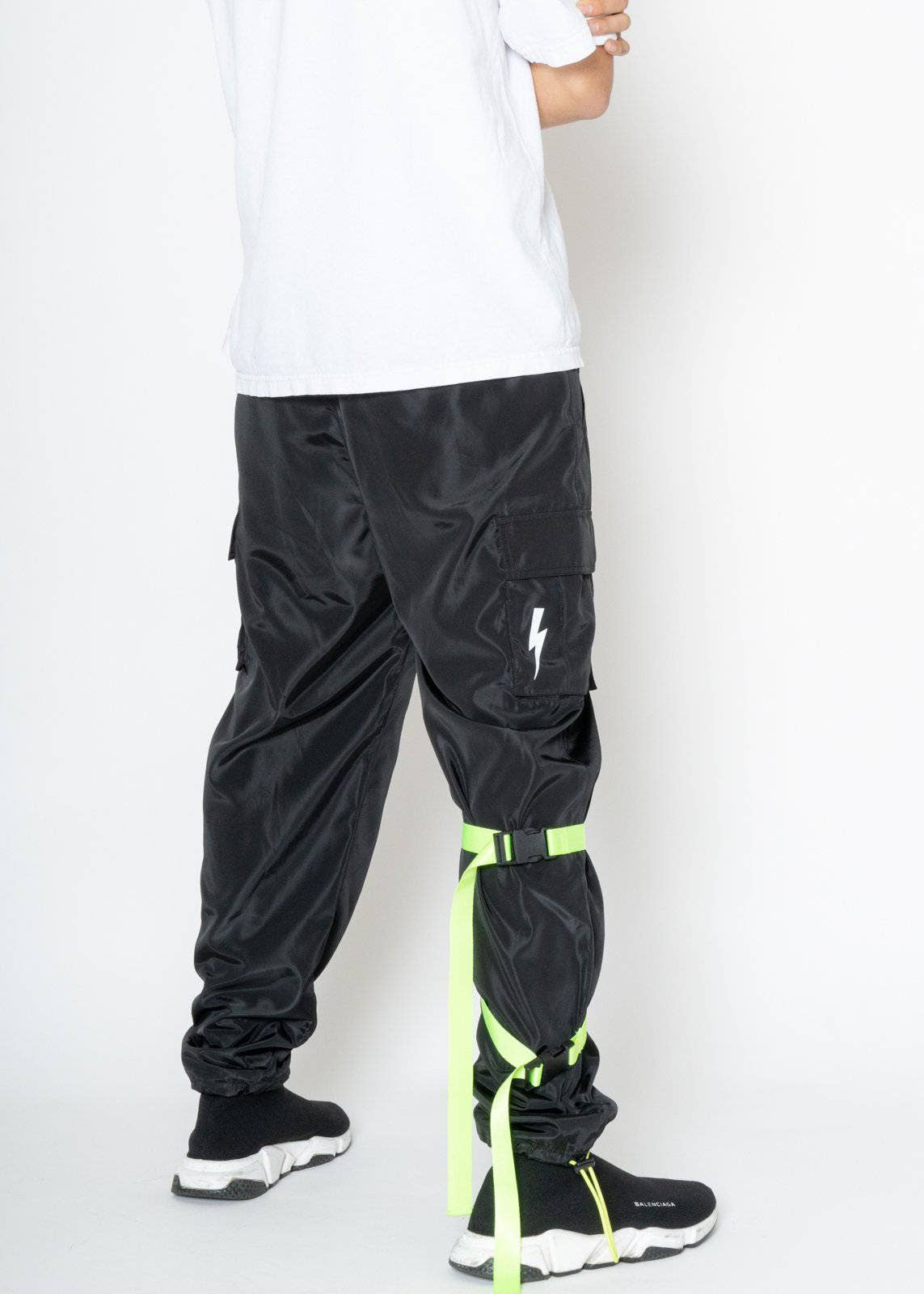 Utility Cargo Pants in Black