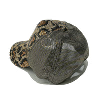 Party sequin leopard hat baseball cap