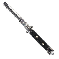 9" STAINLESS STEEL SWITCH-BLADE COMB LLB kids toys