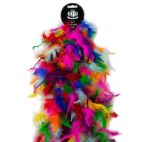 Feather Boa - Lightweight - Rainbow Bright