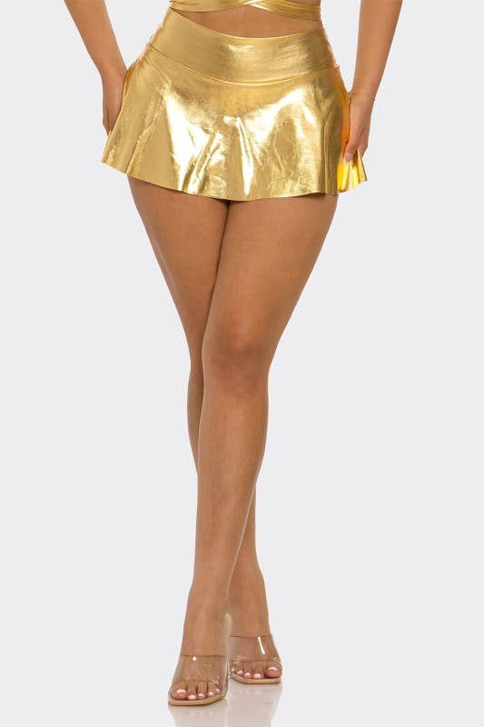 Ruffle Mini Skirt
