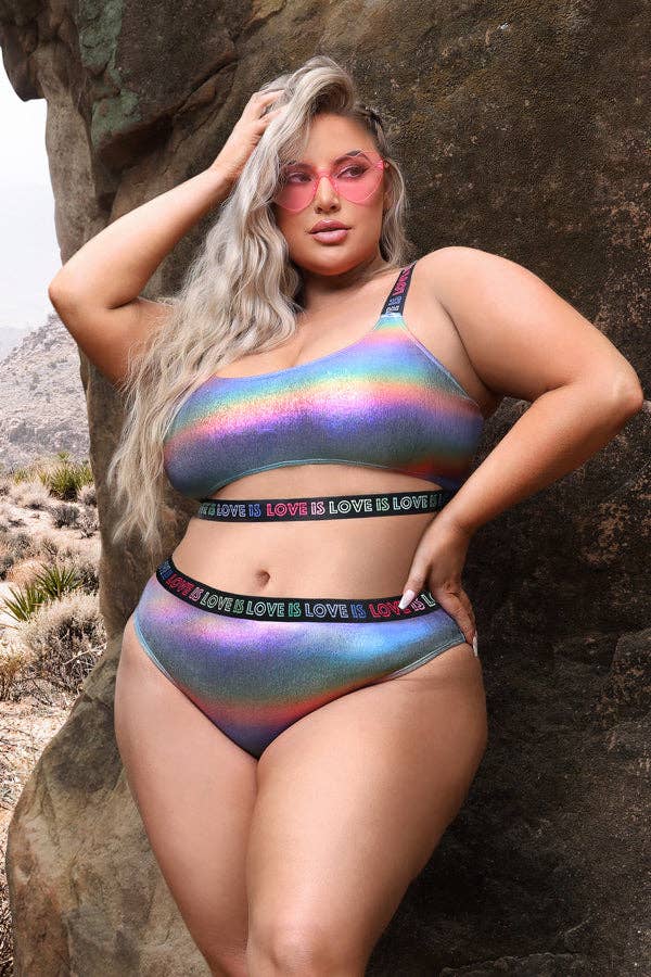 Love is Love Crop Top or Panty