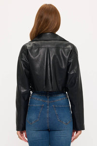 Viper Cropped Moto Jacket