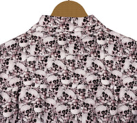 Mens Shirts White Skull