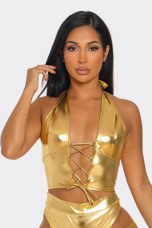 Plus Cropped Tops