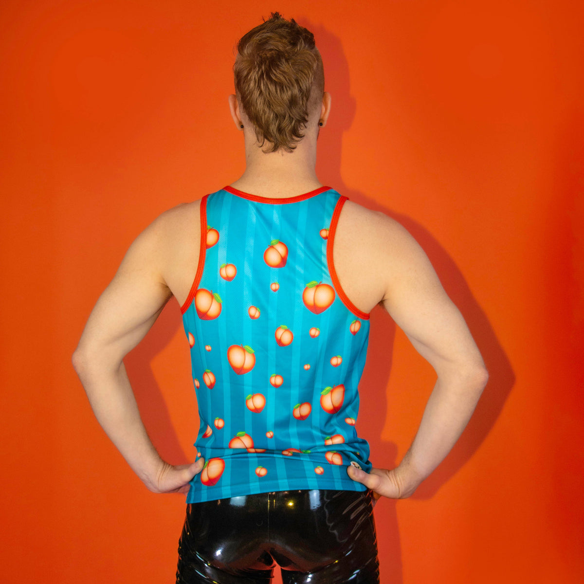"Juicy Peach" Mesh Tank Top