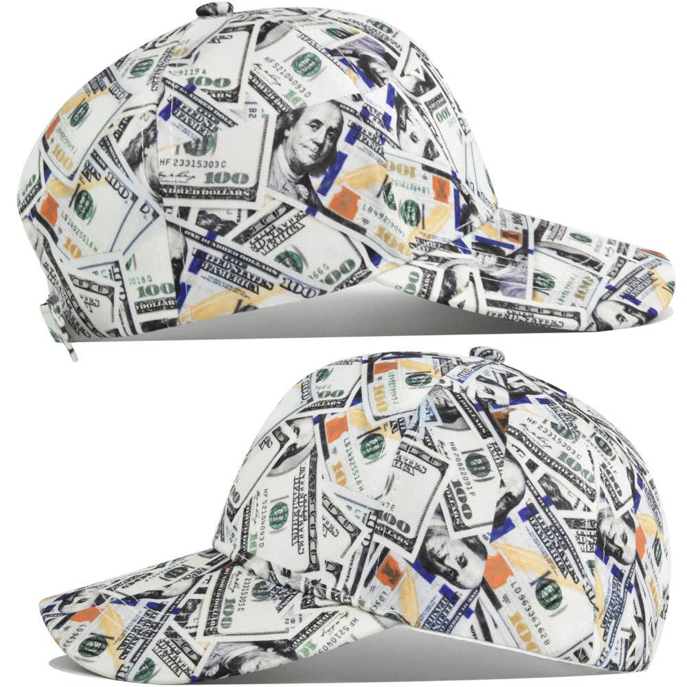 Dollar print cap