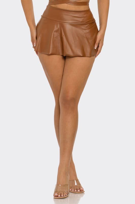 Ruffle Mini Skirt
