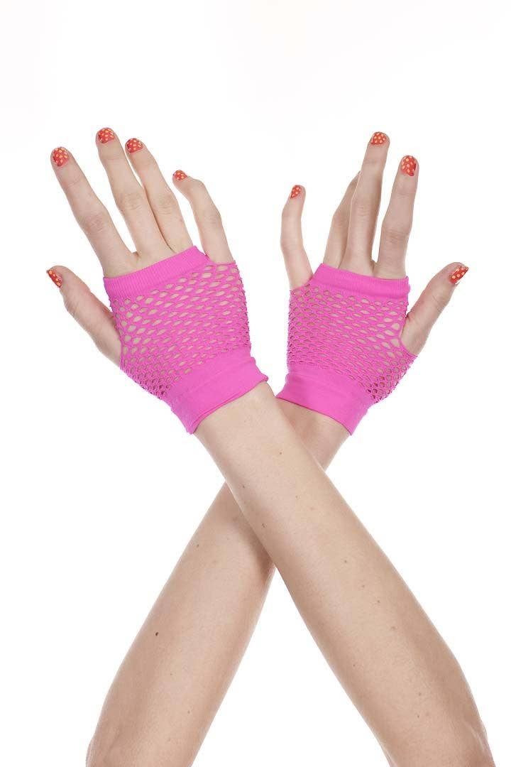 Thick Diamond Net Gloves
