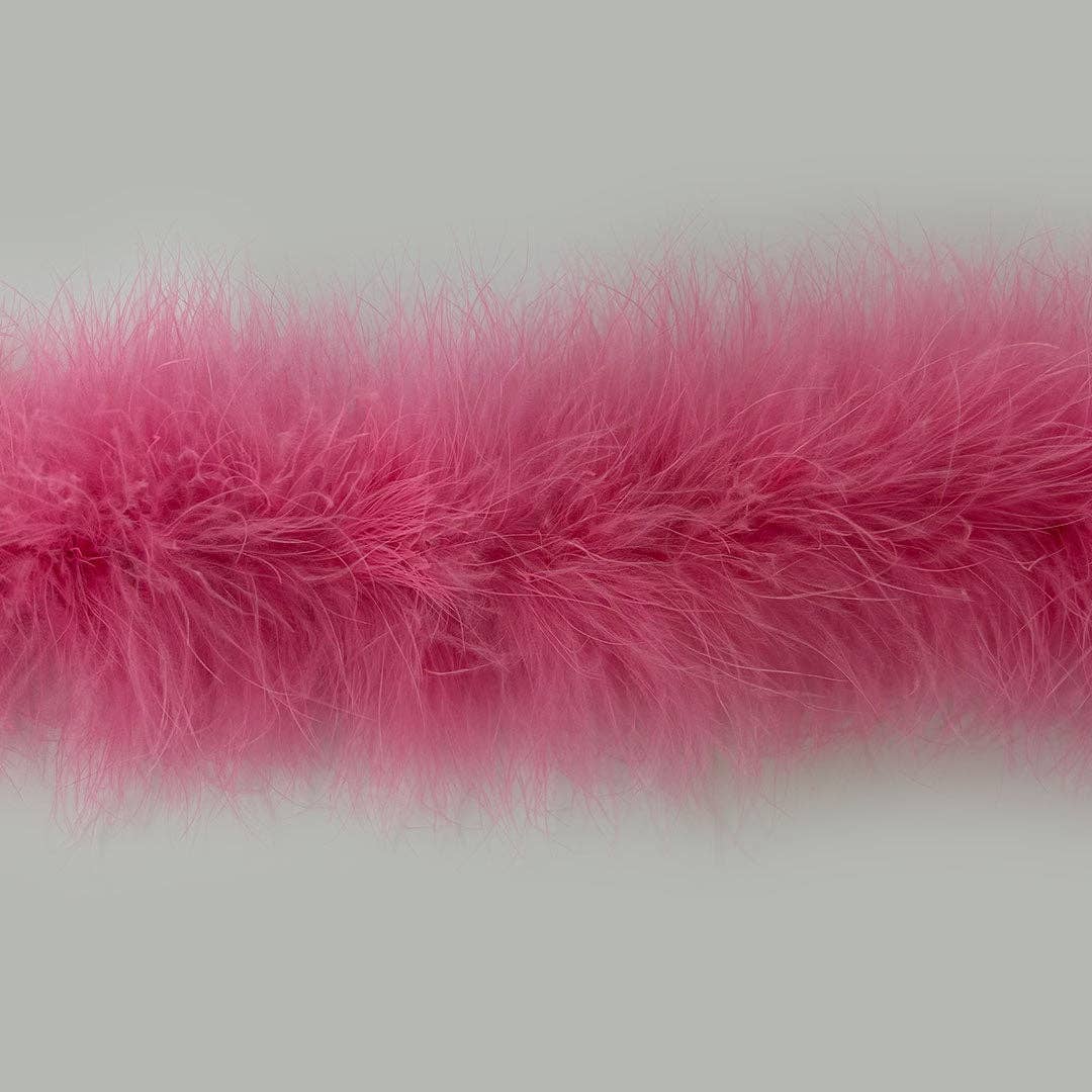 Full Marabou Feather Boa - Raspberry Sorbet