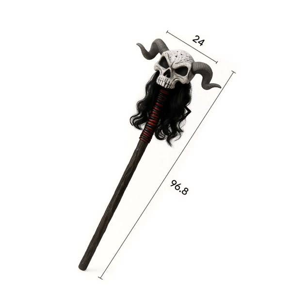 Horned Skull Staff