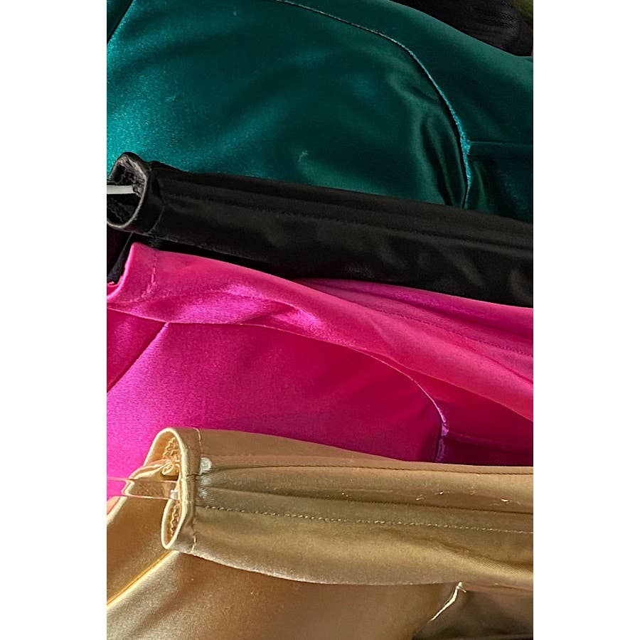 SATIN CORSET TOP