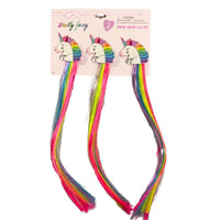 3 Pack Faux Hair Clips