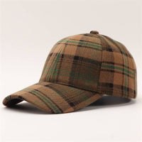 Plaid Baseball Cap