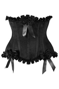 Black Burlesque Underbust Corset