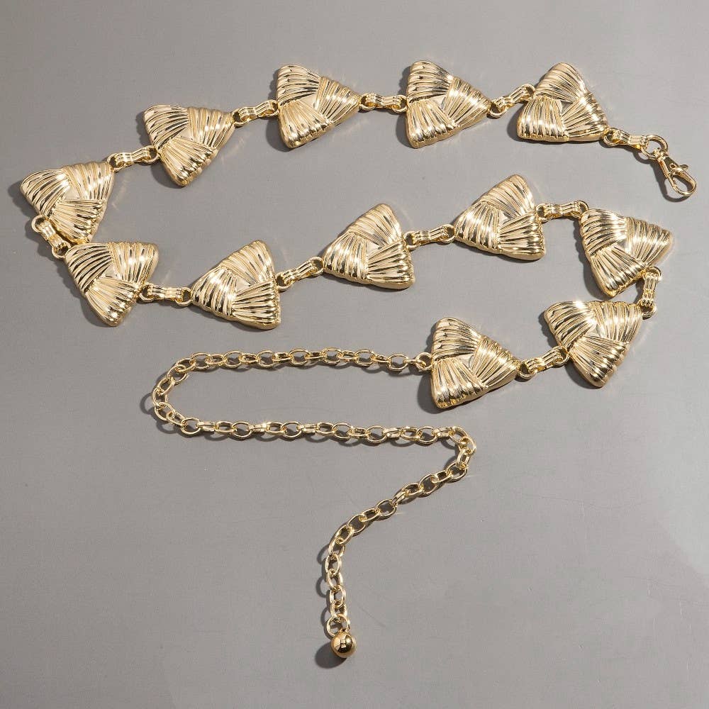 Triangle Link Chain Belt