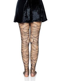 Distressed Net Pantyhose