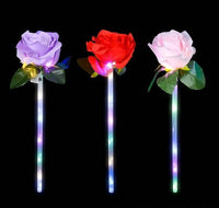 16" LIGHT-UP ROSE WAND