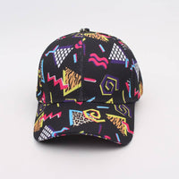 Geo Print Baseball Cap