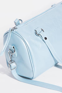 Mini Pocket Glossy Barrel Bag
