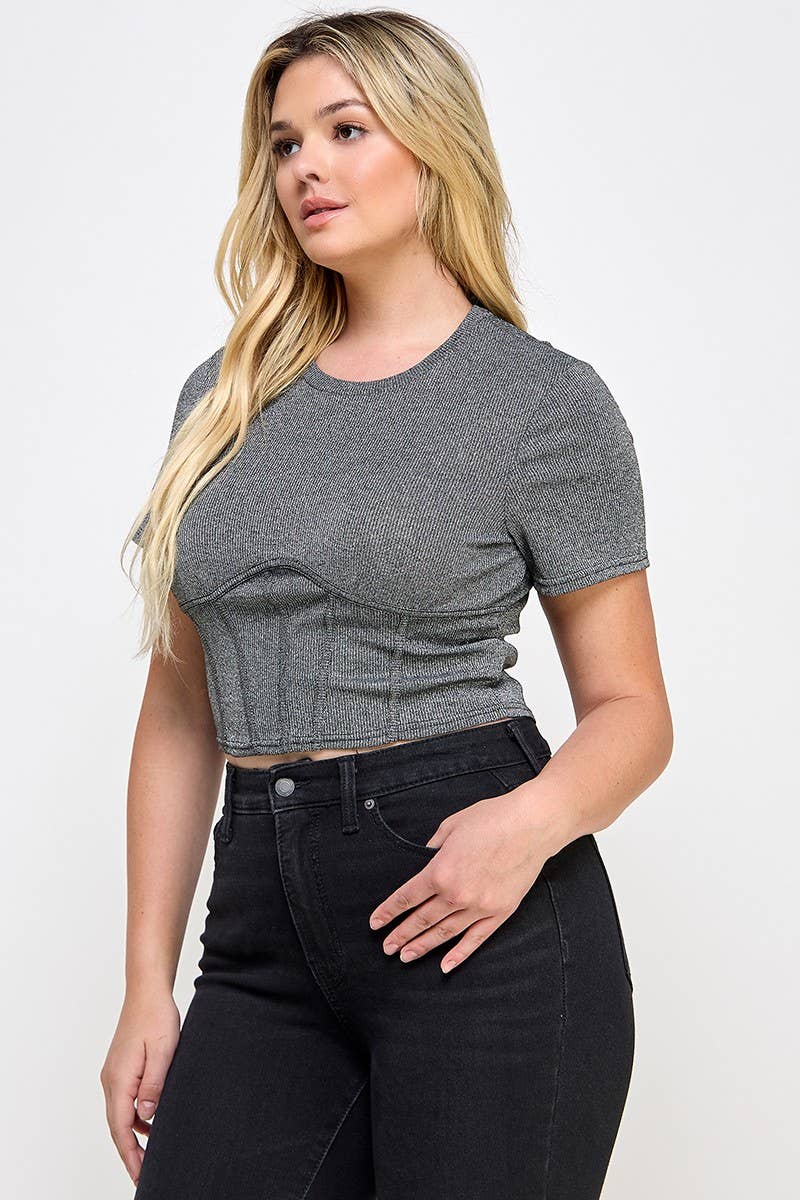 Sparkle Knit Top