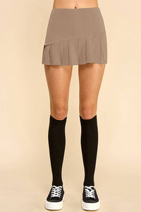 PLEATED SKORT