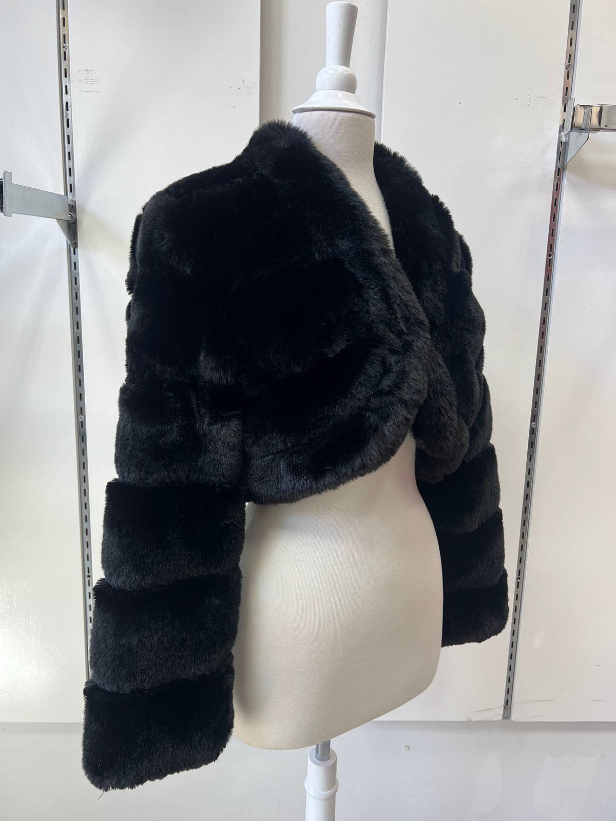 Cropped Fur Coat