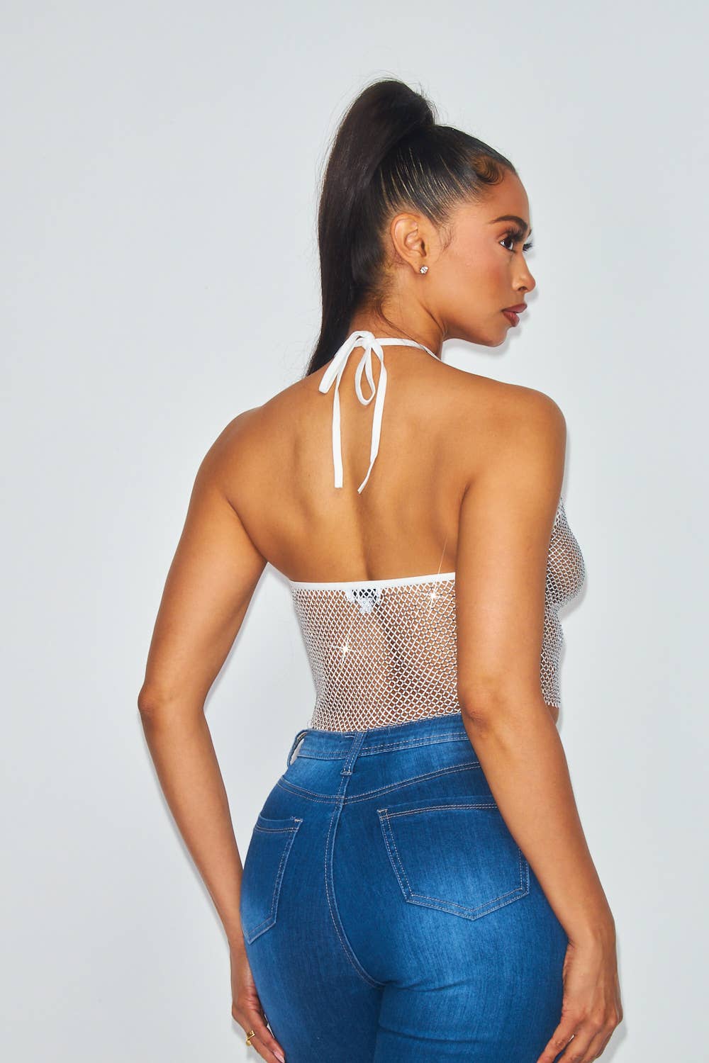 Rhinestone Halter