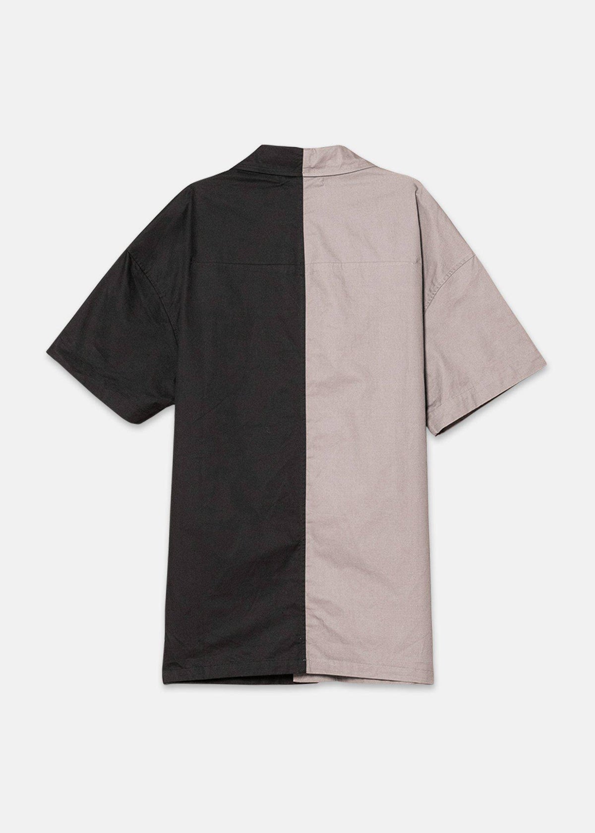 Men's Shirt in Black Khaki