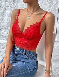 Lace Cropped Top