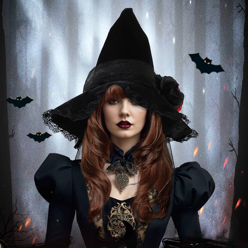 Rose Witch Hat