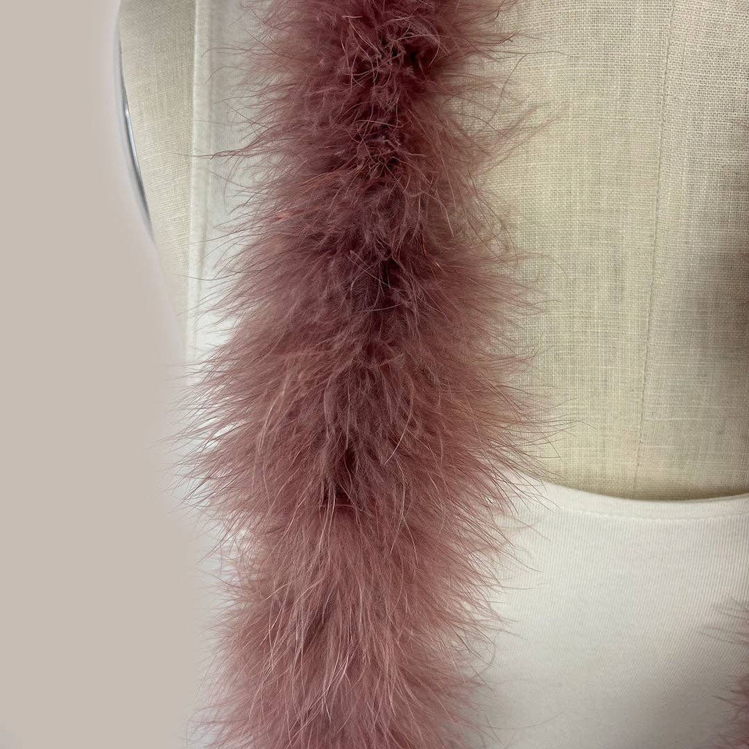 Full Marabou Feather Boa - Amethyst